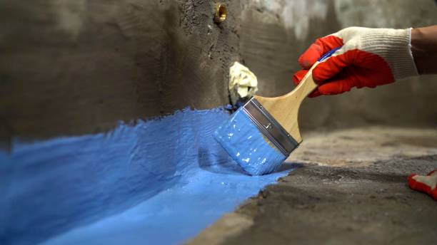 Commercial Basement Waterproofing project at a Holmdel, NJ business property by SJ Waterproofing Pros